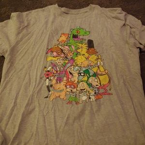 Grey Nickelodeon character shirt